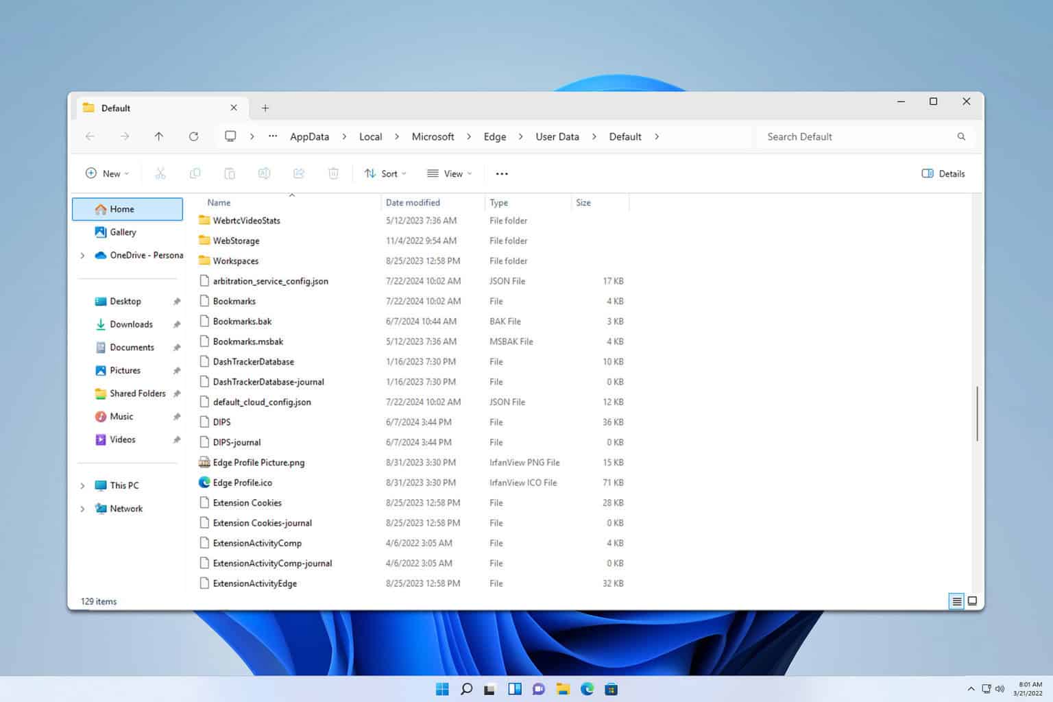 Microsoft Edge Bookmarks Konum: Nasıl erişilir
