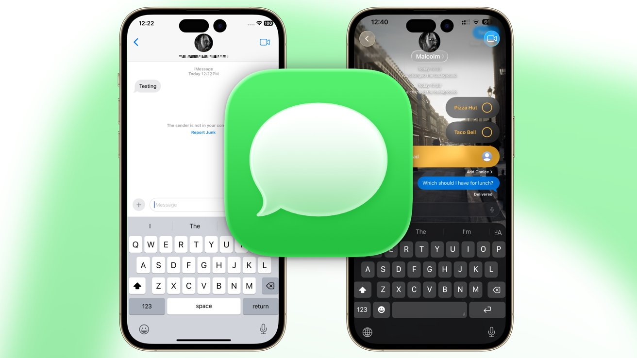 Mesajlar iOS 26 vs iOS 18: Eğlenceli, kullanışlı değişiklikler