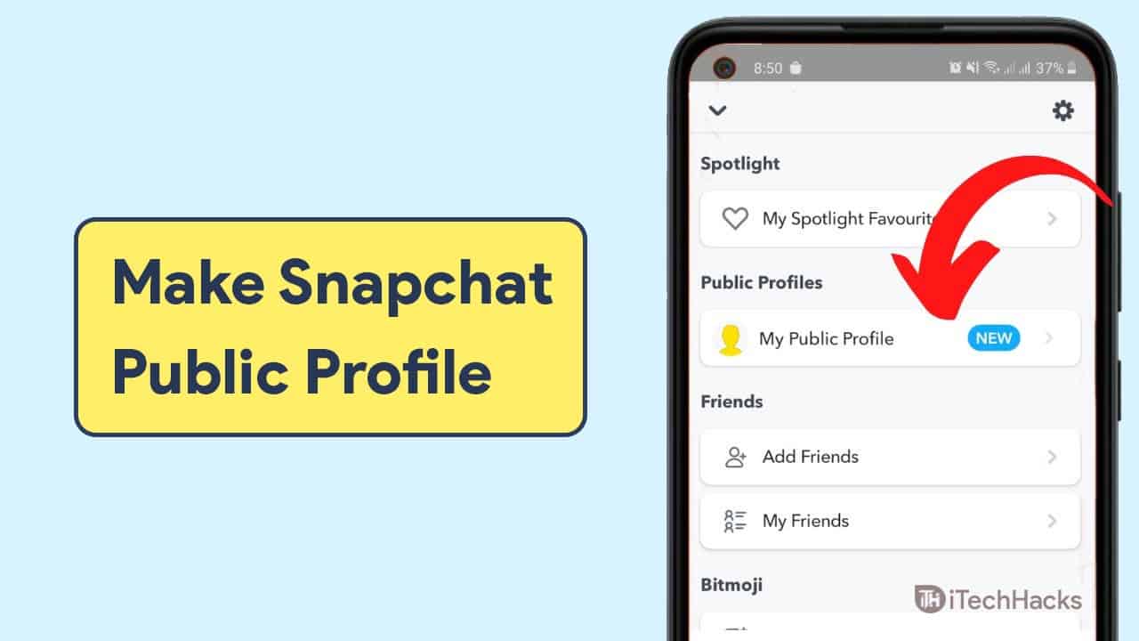 Snapchat Android/iPhone'da halka açık profil nasıl yapılır