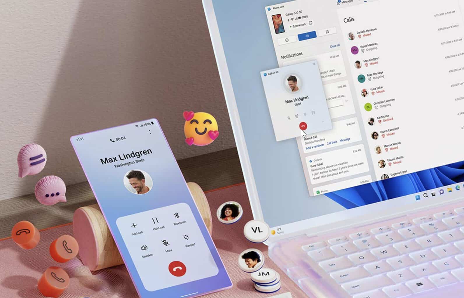 Microsoft, Windows uygulamasına Link'i daha akıllı kontroller ve uzak bilgisayar erişimi ile bir makyaj sağlar