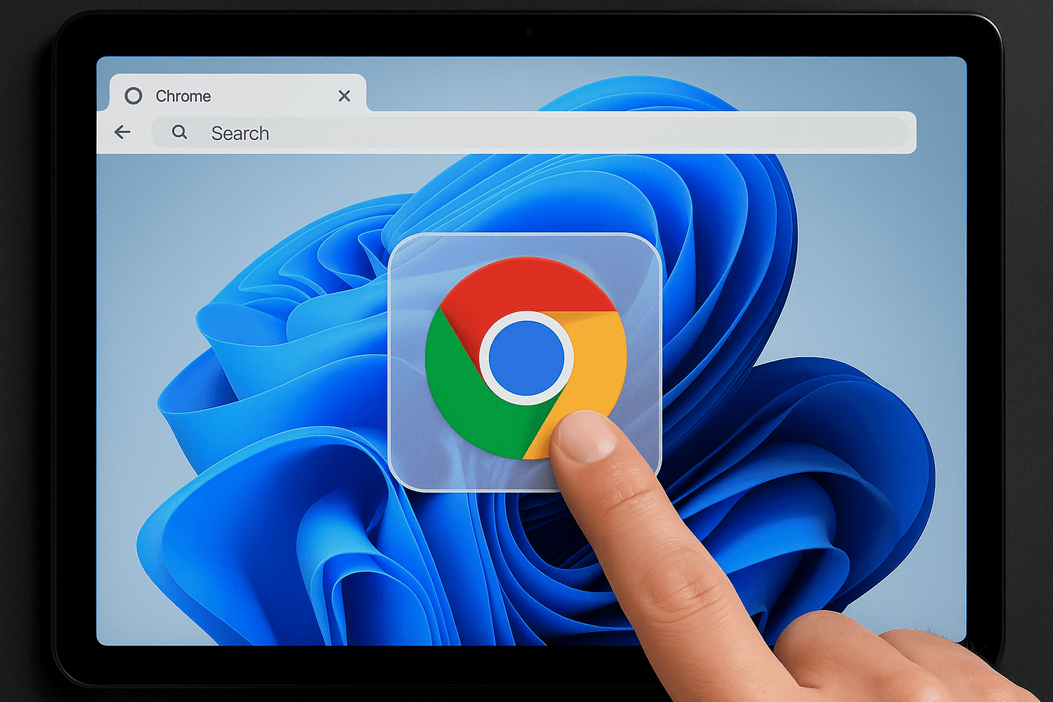 Windows 11'deki Chrome nihayetine ulaşarak, yerel uygulamalarla eşleşen dokunuş ve damla alıyor