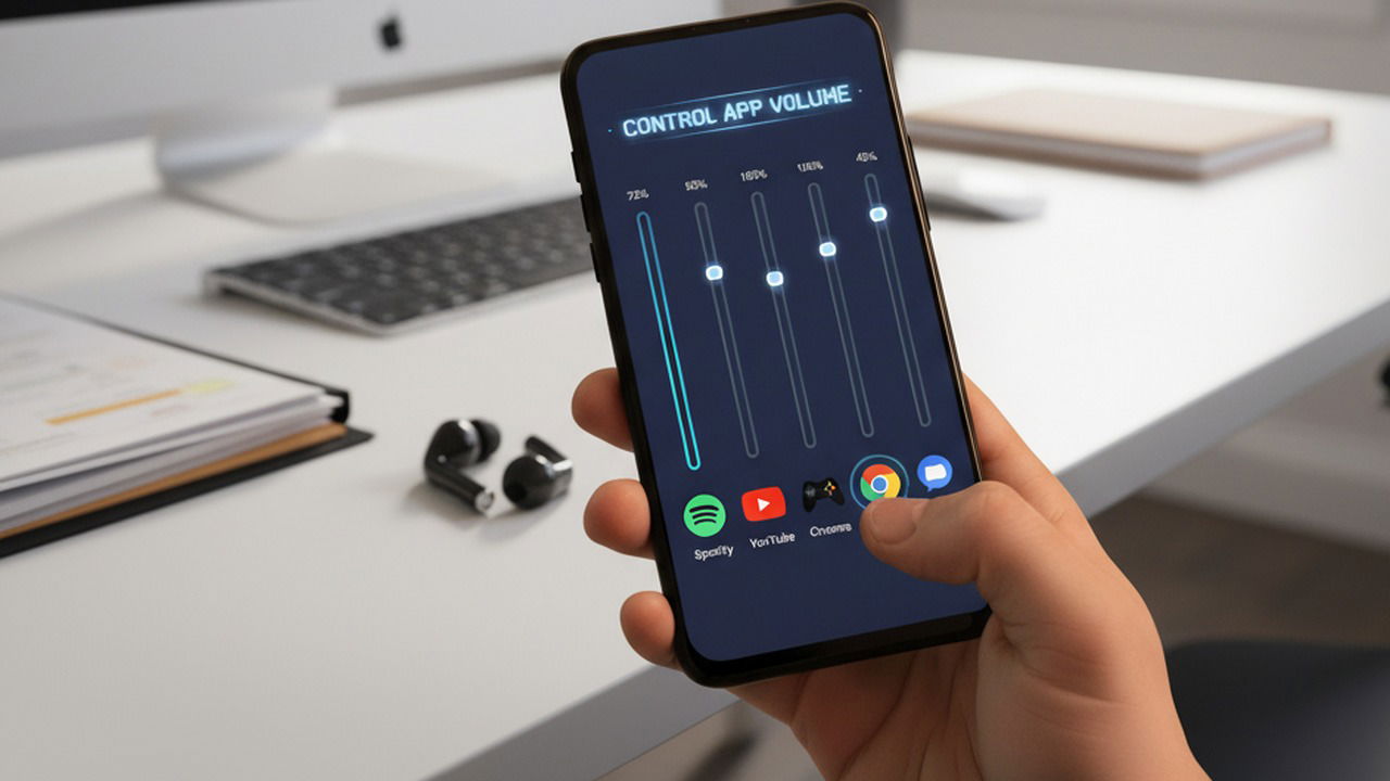 Android'de farklı uygulamalar için belirli bir ses seviyesi nasıl ayarlanır