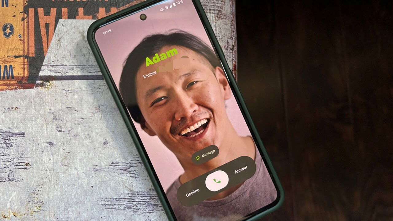 Android'de iPhone benzeri arama kartları nasıl oluşturulur