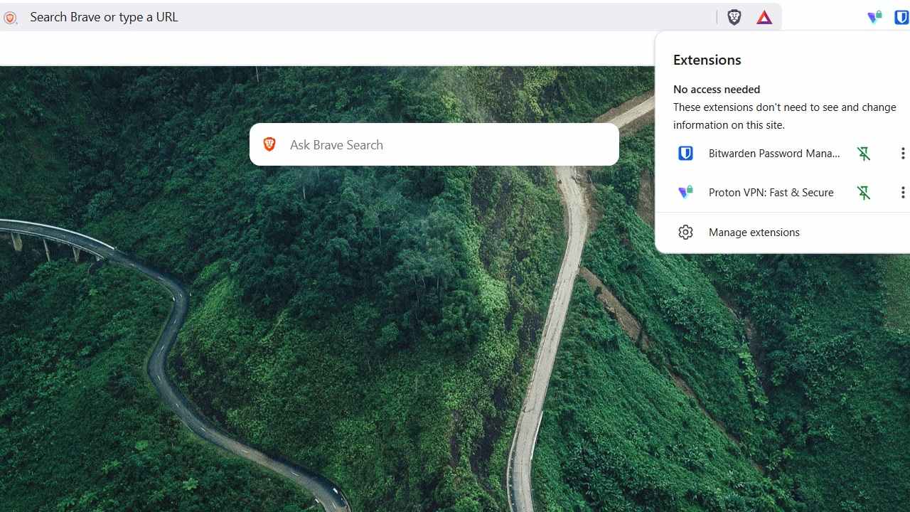 Brave Tarayıcı + ProtonVPN + Bitwarden Masaüstü İçin En İyi Gizlilik Kombinasyonum