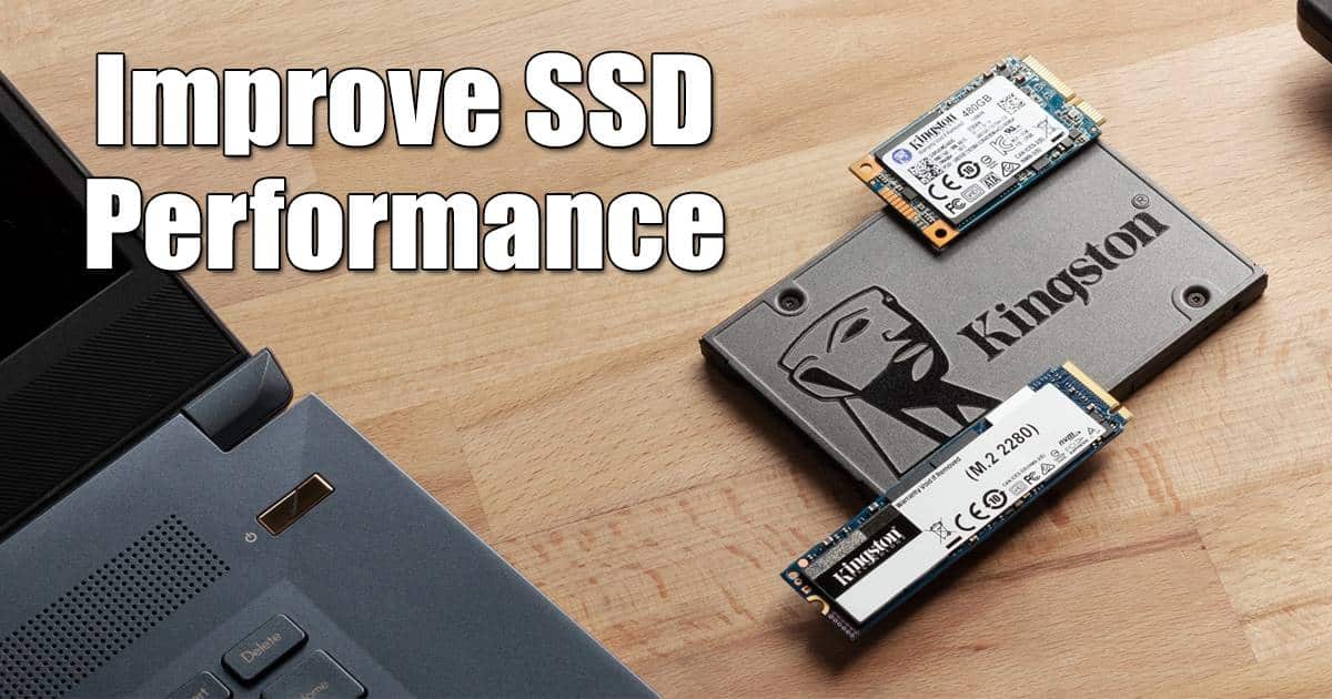 Windows 11'de SSD Performansı Nasıl Artırılır